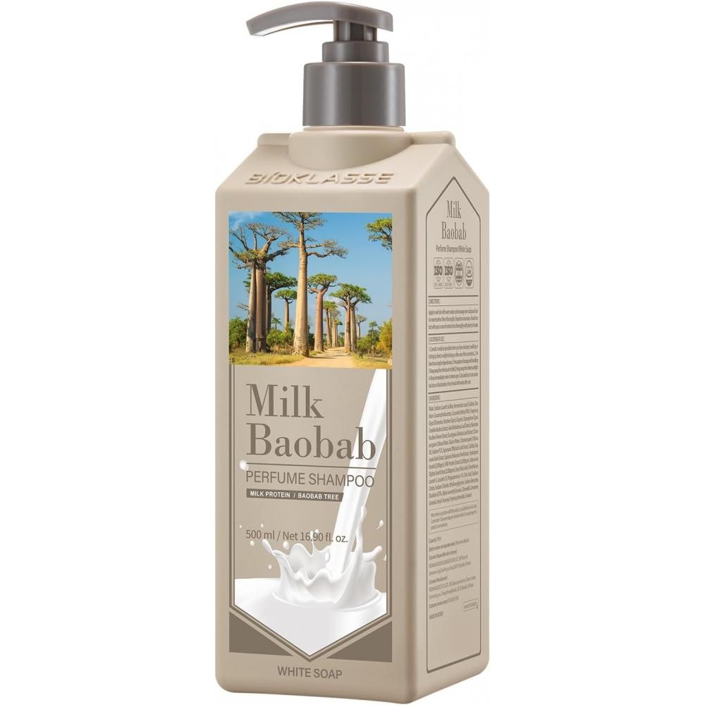 Milk Baobab [official] Shampoo  White Soap  500ml  500ml White Soap