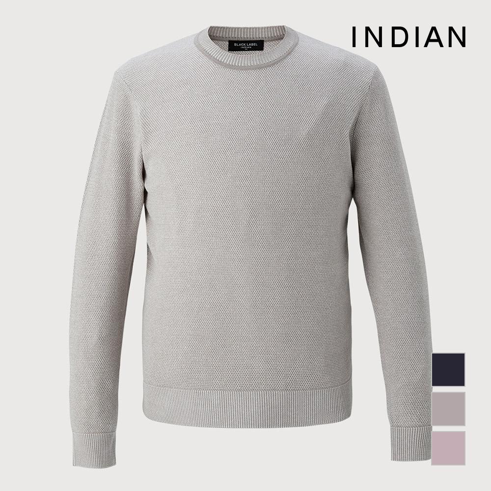 INDIAN Men'S Solid Round Neck Knit_Mivbrys1261