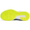 Li Ning Sound Wave Non-Slip Wear-Resistant Badminton Shoes Kids Shoes White Blue AYTR032-3