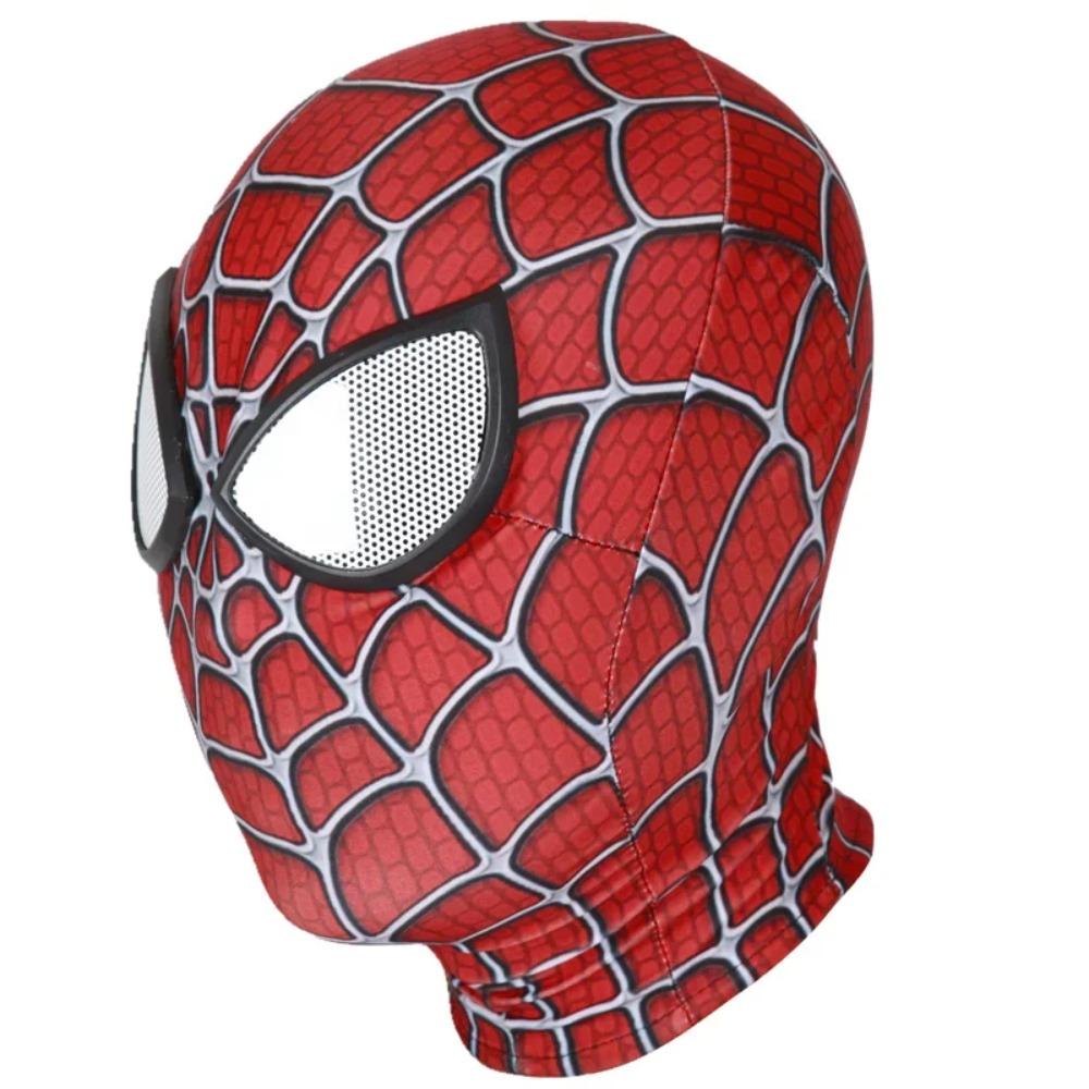 Superhero Mask, 3DSuper Hero Mask Spider Mask Halloween Mask for Men Adult Kids for Halloween Christmas Cosplay Party