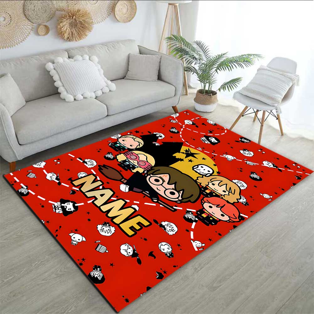 Warner Bros. Lavori (43) Personalizza il tuo tappeto con nome, cuscino per sedia da ufficio, regalo per camera da letto, soggiorno di casa.