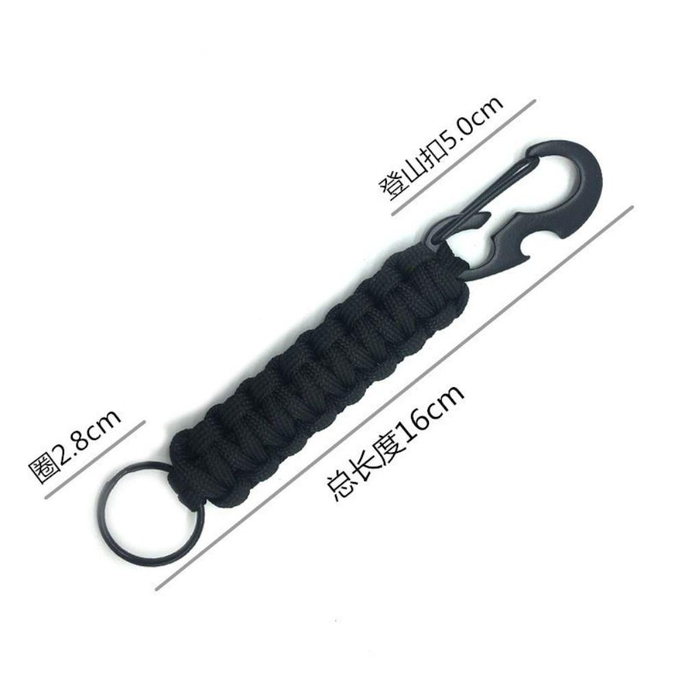 Rope Keychain Umbrella Rope Keychain Bottle Opener Key Chain Climb Keychain Bottle Opener Keyring