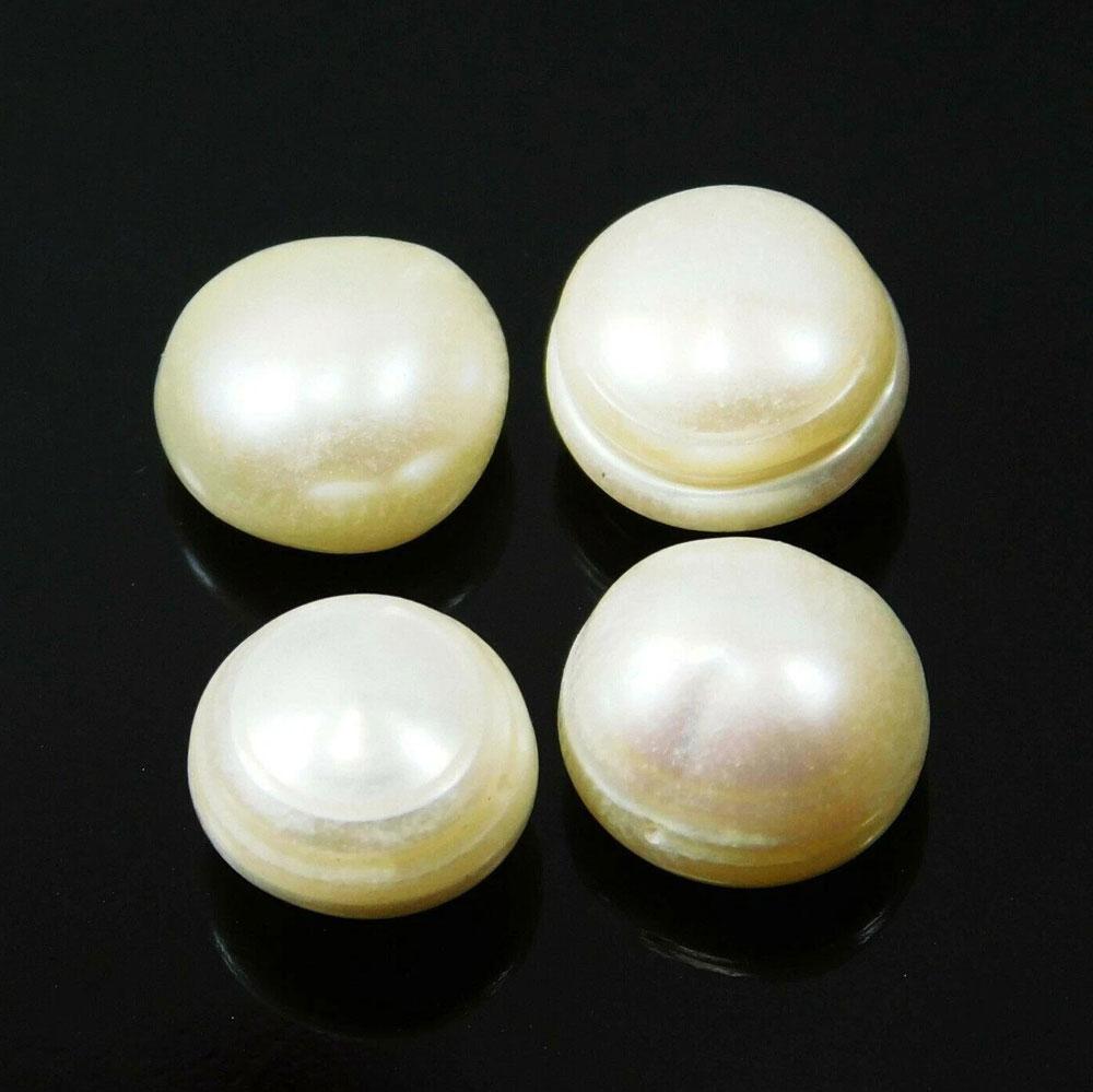 Lot of 24 Natural White South Sea Pearls – 6-9 Ct, High Luster, Certified Natural Pearl Gemstone