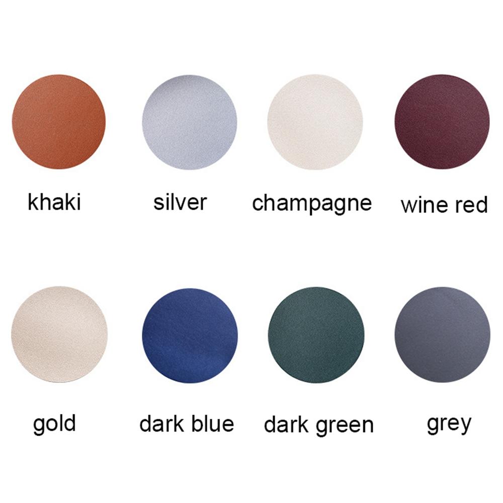 Faux Leather Waterproof Bowl Heat Resistant Insulation Coasters Placemat Home Decor Cup Mat