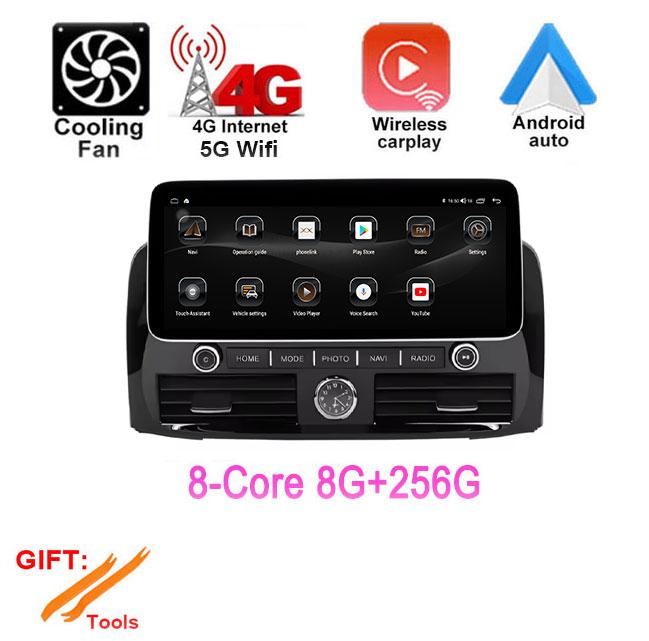For Toyota Prado 2004-2009 Carplay Android 14 Car Radio Multimedia Video Player Navigaion Head Unit Stereo 2Din Audio