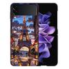Eiffel Tower Art Phone Case For Samsung Z Flip 6 7 5G Galaxy Z Flip 5 4 3 5G Cases Shockproof Hard Cover TPU