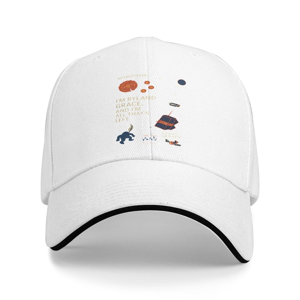 Project Hail Mary Andy Weir Book Baseball Caps Hip Hop Sandwich Cap Men Women Breathable Sun Cap Outdoor