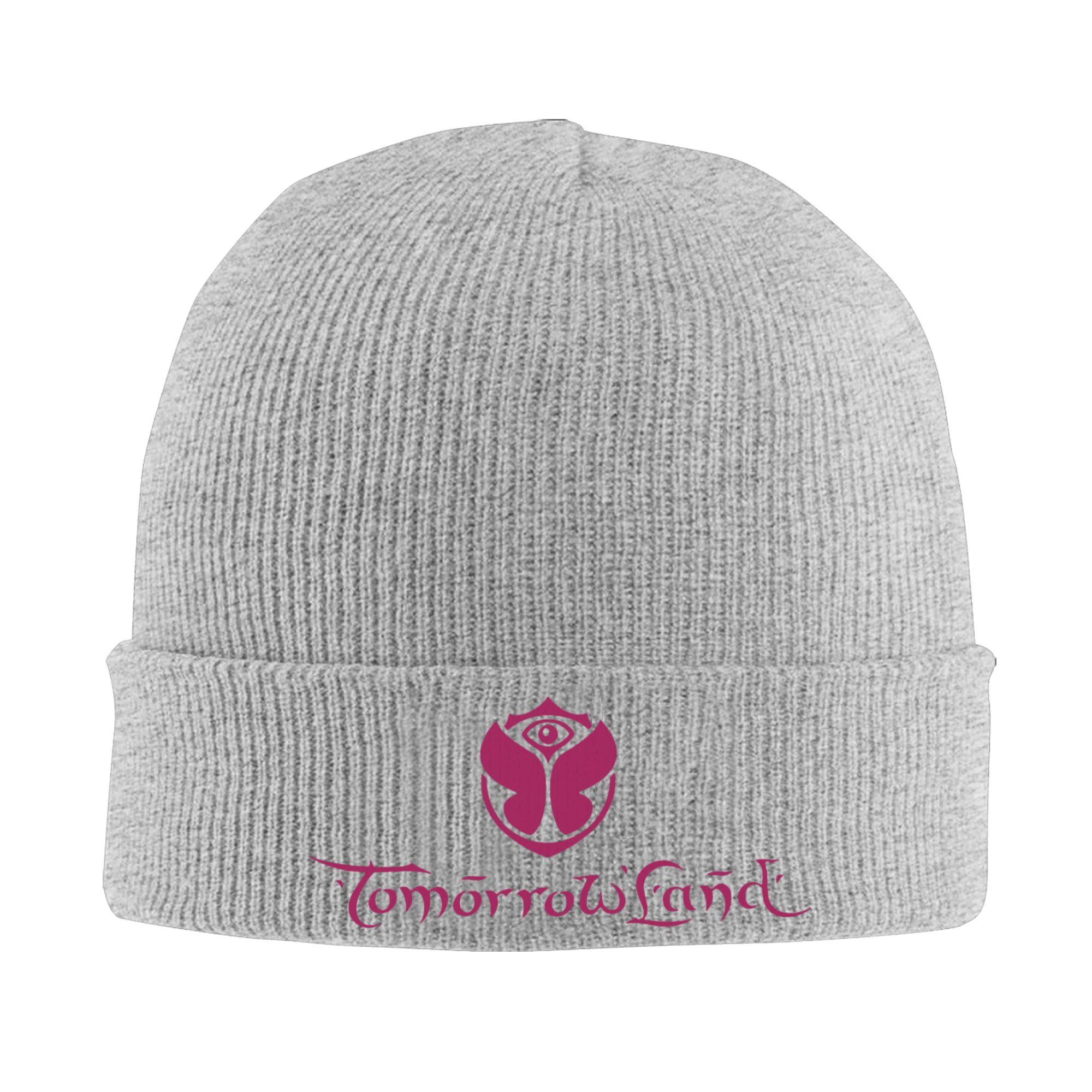 

Tomorrowland Skullies Beanies Caps For Unisex WoUnisex Unisex Streetwear Winter Warm Knitted Hat Adult Bonnet Hats One Size