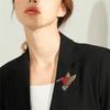 Persönlichkeit Bunte Strass-Kolibri-Broschen für Damen Tier-Anstecknadel Brosche Mode Party Kleidung Schmuck Zubehör