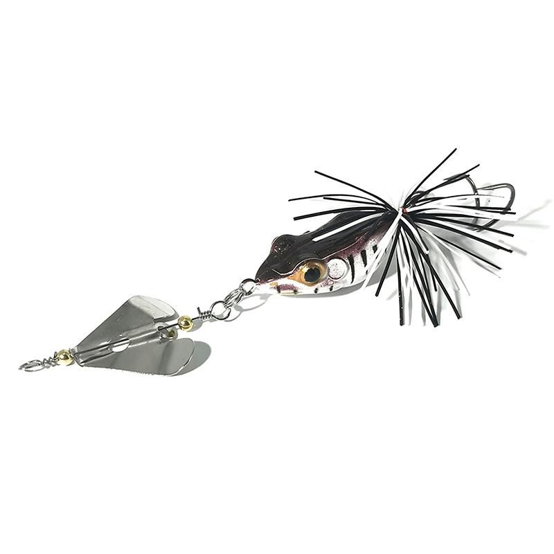 

Cross-Border Sale 4.5Cm 10.3G Thailand Wind Hard Bait Thunder Frog Wind Leaf Road Runner Hard Bait Blackfish Special Kil