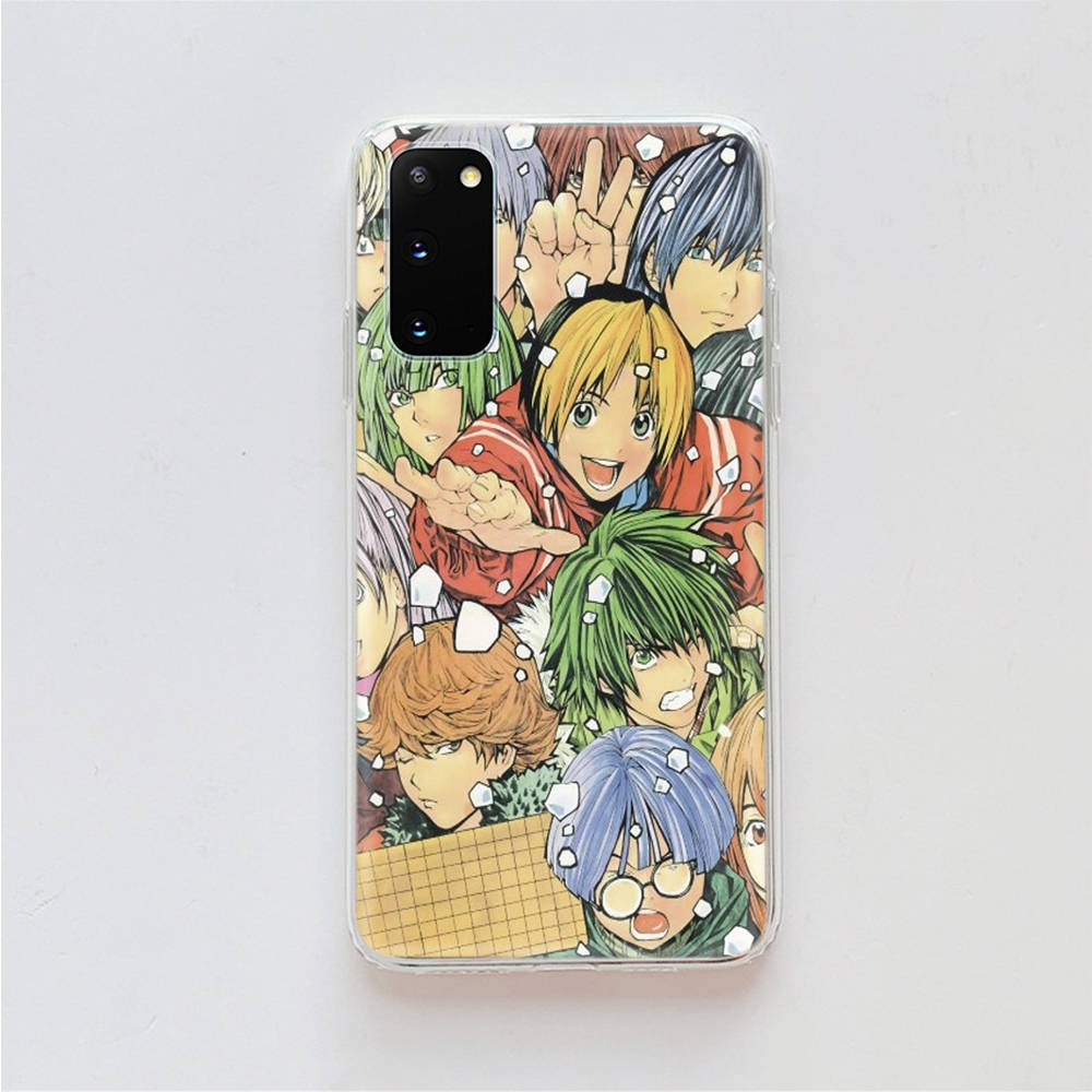 AD75 Hikaru No Go Clear Case for Samsung A04 A14 A23 A34 A54 M23 M33 M52 M53 Realme 10 9 C30S C35 C55 VIVO Y02 Y21 Y33S Y51 X80 V25 Cover