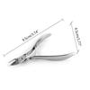 Podiatrist Toenail Clippers,Professional Thick & Ingrown Toe Nail Clippers for Seniors,Pedicure Clippers Toenail Cutters