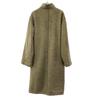 MAX&CO Made In Italy Wool Zip Coat 38 Light Beige Compressed Wool Women Used