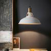 Vintage Pendelleuchten E27 Weiß Schwarz Retro Hängelampe Lampenschirm Für Loft Bar Küche Esszimmer Schlafzimmer Heimbeleuchtung