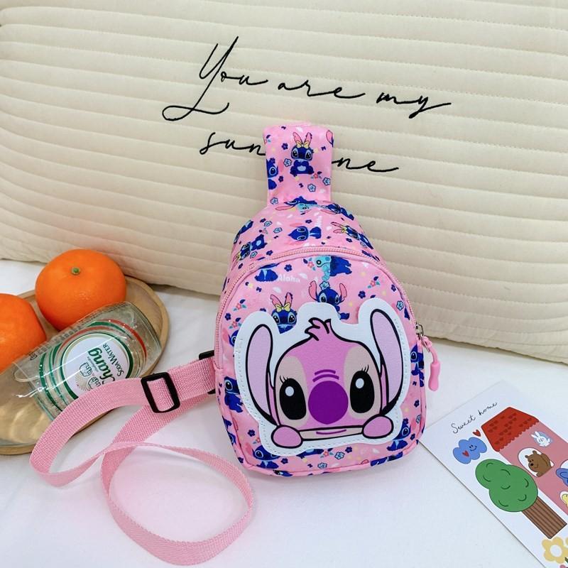 Single Pattern Children Shoulder Crossbody Chest Bag Fashion Gift Cute