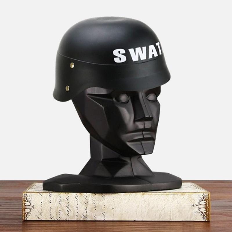 Adult Kids Police Hat Cop Cosplay Hat Captain Hat Swat Hat Accessory Stage Performances Military Caps Halloween Party