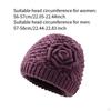 Autumn Winter Knit Beanie Hat Knitted for Travel Backpacking Hiking Outdoor