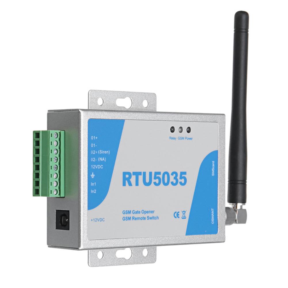 RTU5035 GSM Gate Opener Relay Switch 900/1800MHz Wireless Remote Control Door Acces Free Call APP Control Long Antenna