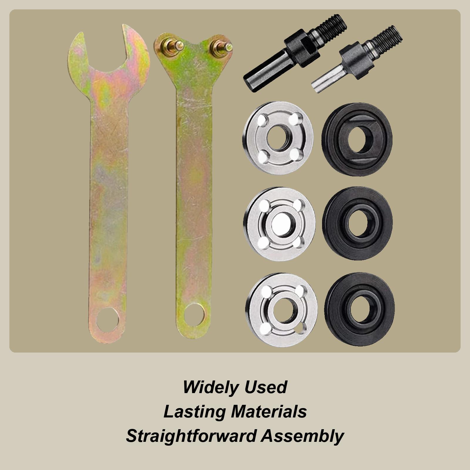 

Angle Grinder Attachment Connecting with Wrench Angle Grinder Accessories for Metal Cutting Grinding Concrete Electrician China Mainland
