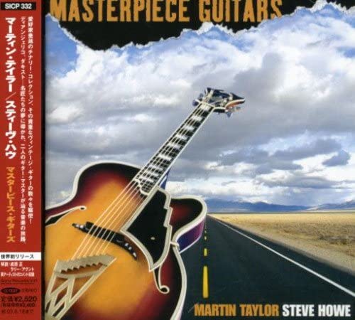 

CD MARTIN TAYLOR, STEVE HOWE, STEVE HO - Masterpiece Guitars SICP332 Sony Records In 2003 Japan Jazz Used