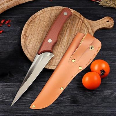 Stainless Steel Boning Knife Kitchen Cleaver Chef Slicing Knife Fishing Cutting Fruits Vegetables Paring Tools