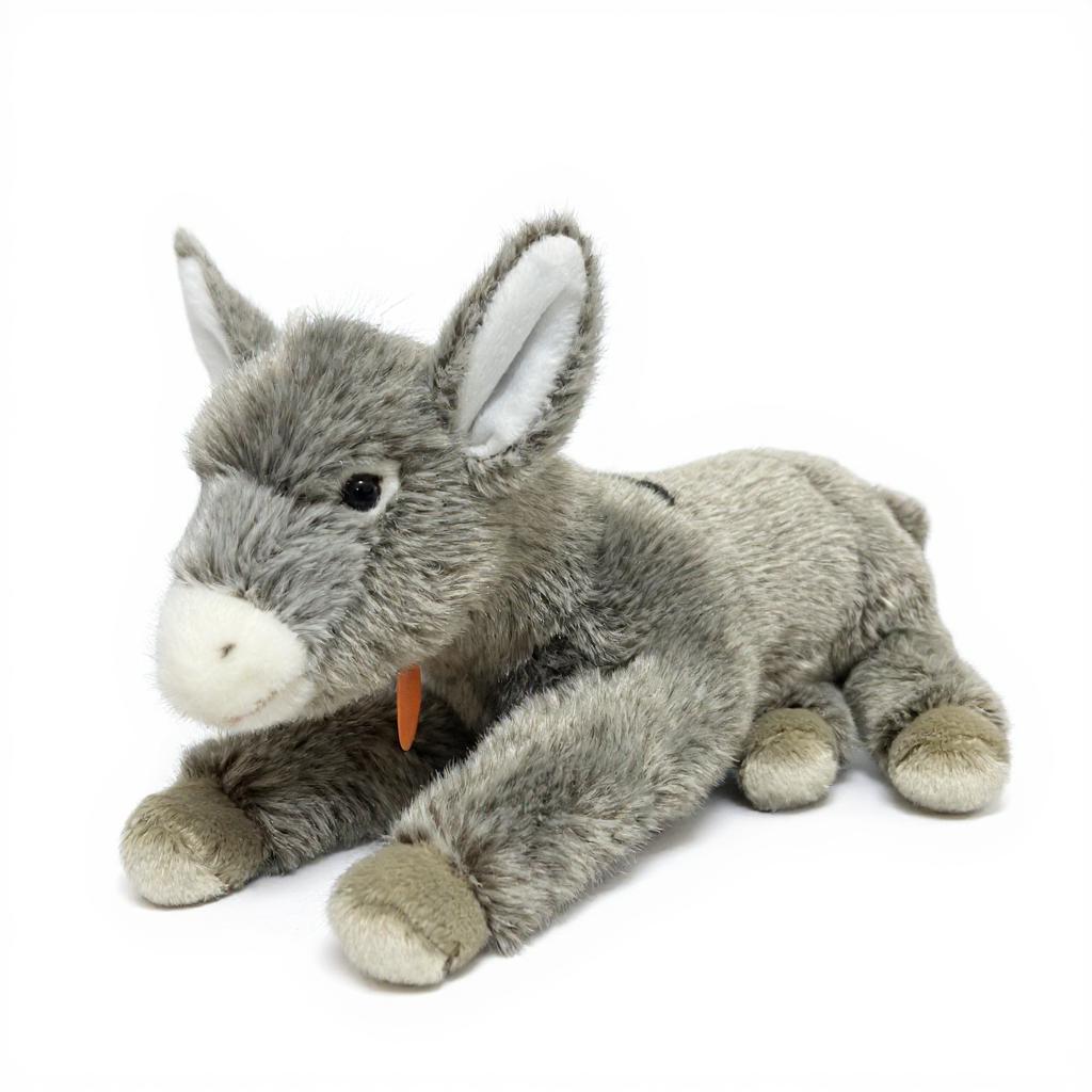 Large Plush Toy Donkey Soft and Fluffy Giant Donkey Doll Cute Long-legged Donkey Pillow Children's Gift