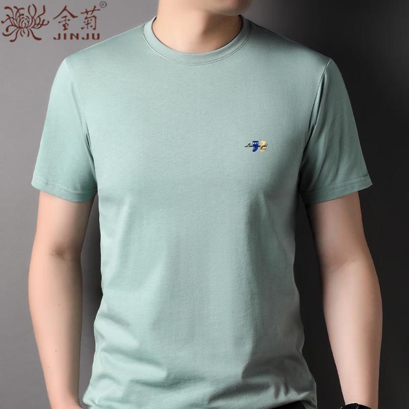Men s 100% Cotton Short Sleeve T-shirt L