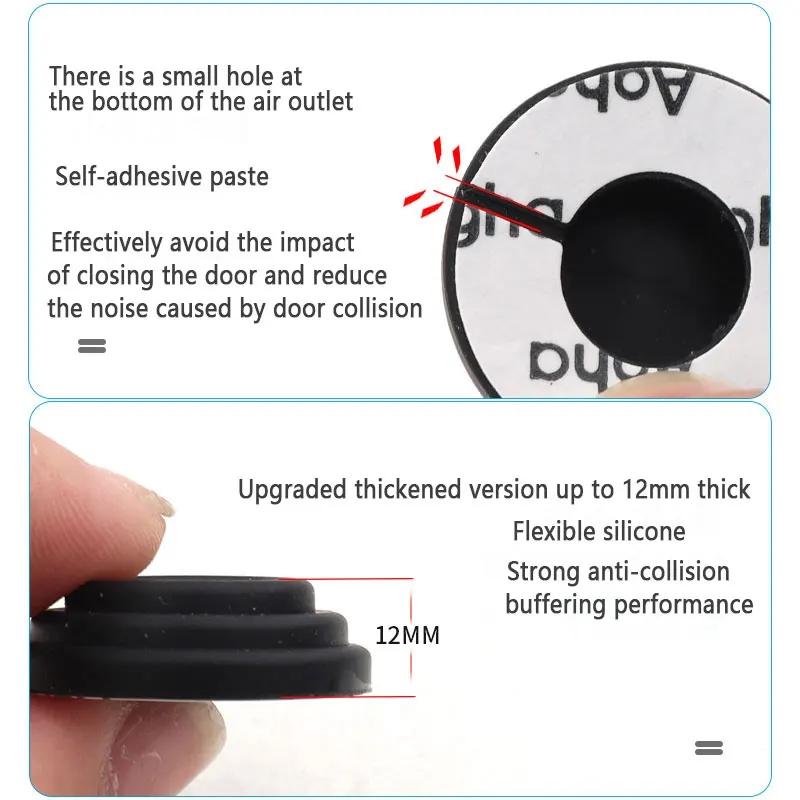 CZHHO1 Car Door Anti-collision Pad Sticker Door Closing Buffer Gasket For Alfa Romeo giulietta 159 mito giulia stelvio 147 Accessories