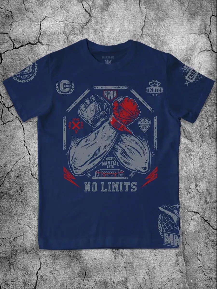 

Футболка для ММА с принтом NO LIMITS 2XL