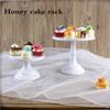 Desktop Ornaments Metal Rack Cake Stand Dessert Display Table High-footed Tray Dessert Tray