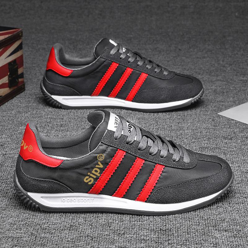 

Men s shoes summer breathable 2025 new trendy brand sports and leisure little white board shoes deodorant versatile Forrest Gump dad trendy shoes 44 серый