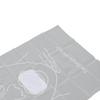 50pcs Cardiac Resuscitation Training Face Shield Disposable One Way Valve Cardiac Resuscitation Practice Barrier