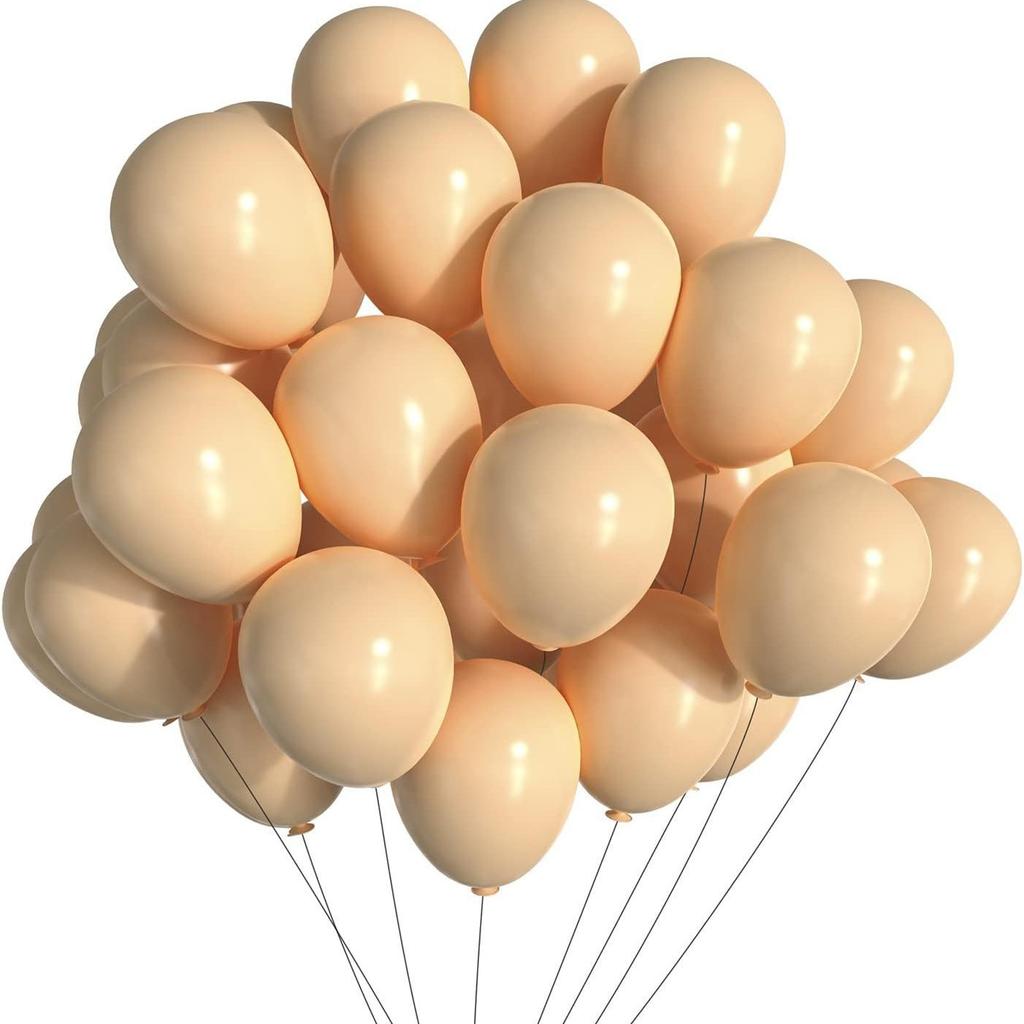 100ks balónků na párty, 10palcové prémiové rozmanité barevné balónky, velké balení silných latexových balónků na narozeniny, párty, Vánoce a svatbu