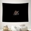 Dark Gothic Cow Tapestry Wall Hanging Decor Vintage Horror Cow Art Home Decor Room Aesthetic Tapestry Bedroom Decor