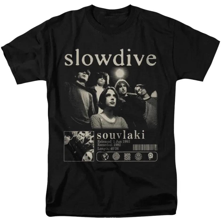 

Plus Size Summer Womens Vintage Slowdive TShirt Cotton Breathable Stylish Versatile Street Style Oversized XL