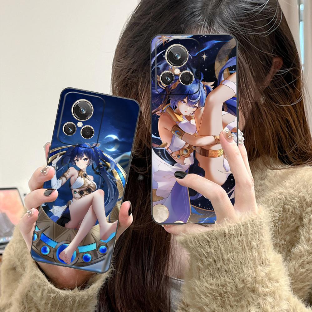Wuthering Waves Luno Matte TPU Mobile Phone Case for Realme 15 14 13 12 11 10 9 Pro Plus T I Lite 5G Colorful Printing Cover