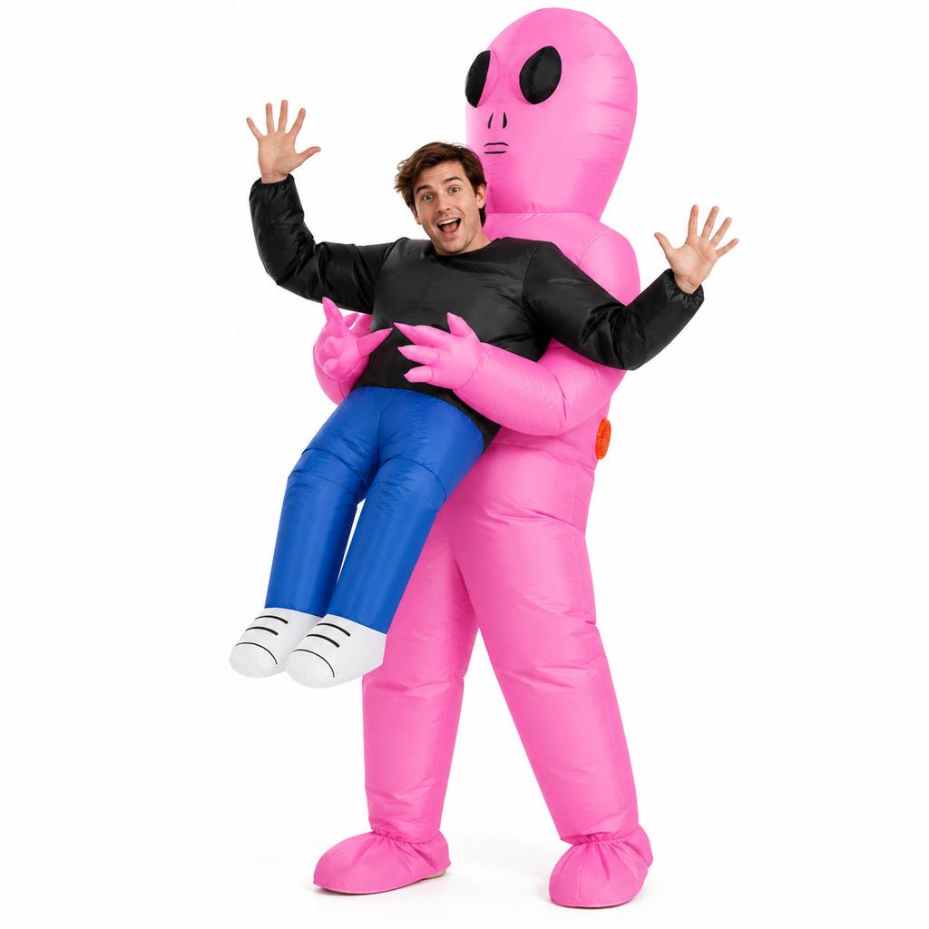 Alien Inflatable Costume Adult Kids Halloween
