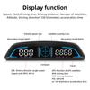 Head Up Display G3 GPS HUD Auto Speedometer Digital Alarm Reminder Meter For All Car 12V Electronics Accessories RPM Water Temp