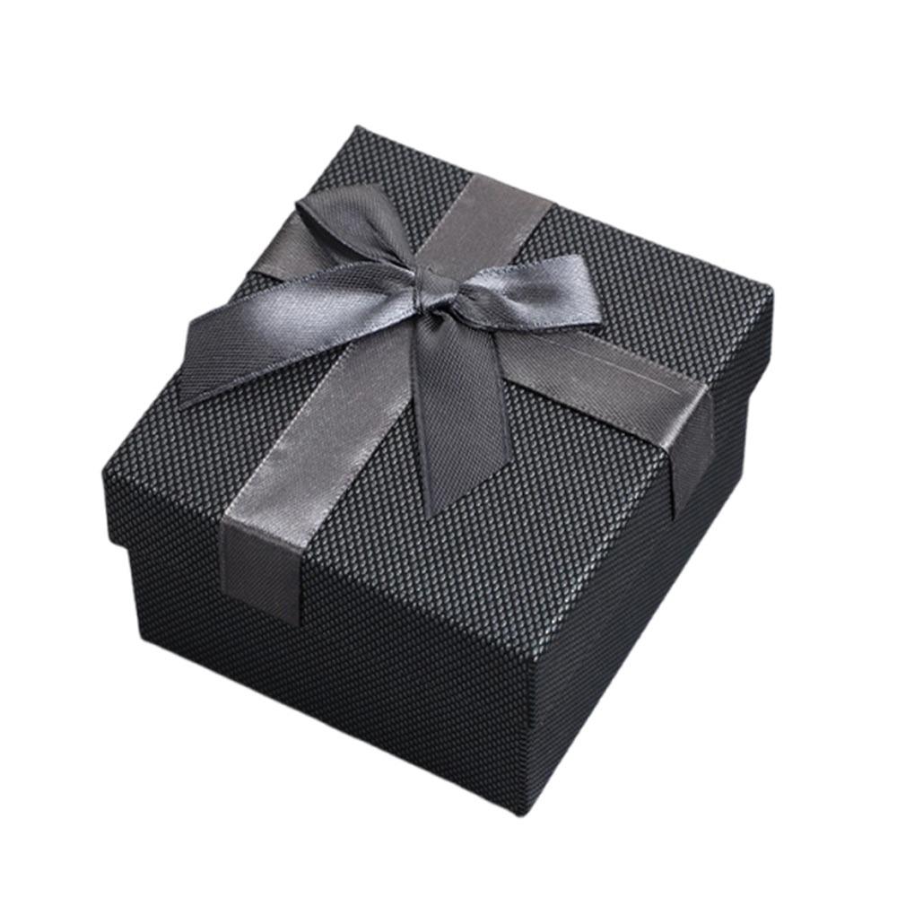 Dustproof Gift Packing Box Bowknot Design Gift Show Case Jewelry Packing Case Gift