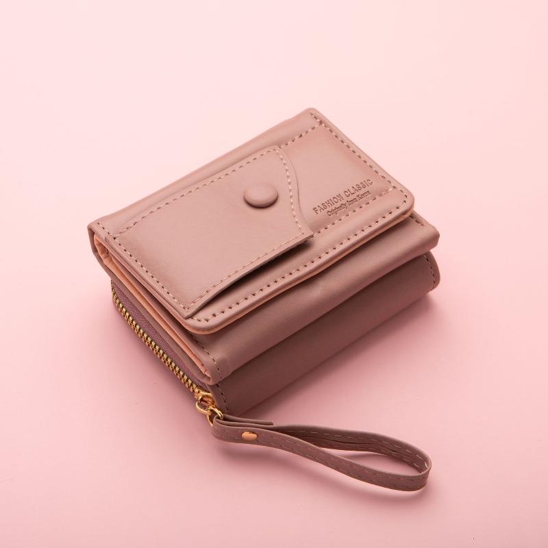 New Change Card Bag, 30% Off Unisex Zipper Short Wallet Card Bag.