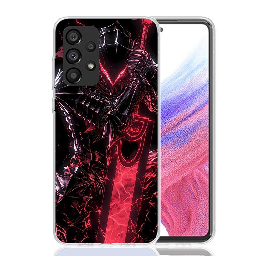 G-Guts B-Berserks Anime Phone Case For Samsung Galaxy A52 A32 A22 A12 A02S A50S A30S A51 A31 AA71 Note 20 Ultra 10 S10 Plus Gala