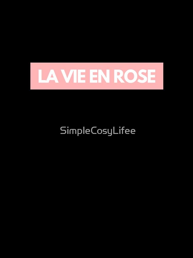 Édith Piaf Life In Rose Oversized T-Shirt