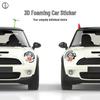 3D Sapling Bean Sprout Devil Horn Car Roof Sticker - Cute Anti-Collision Decoration