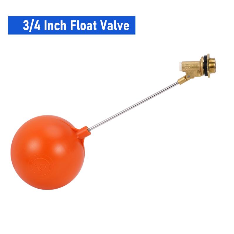 1/2" 3/4" 1" Brass Float Ball Valve Water Sensor Float Ball Valve Control Flow Control Float Sensor Valve