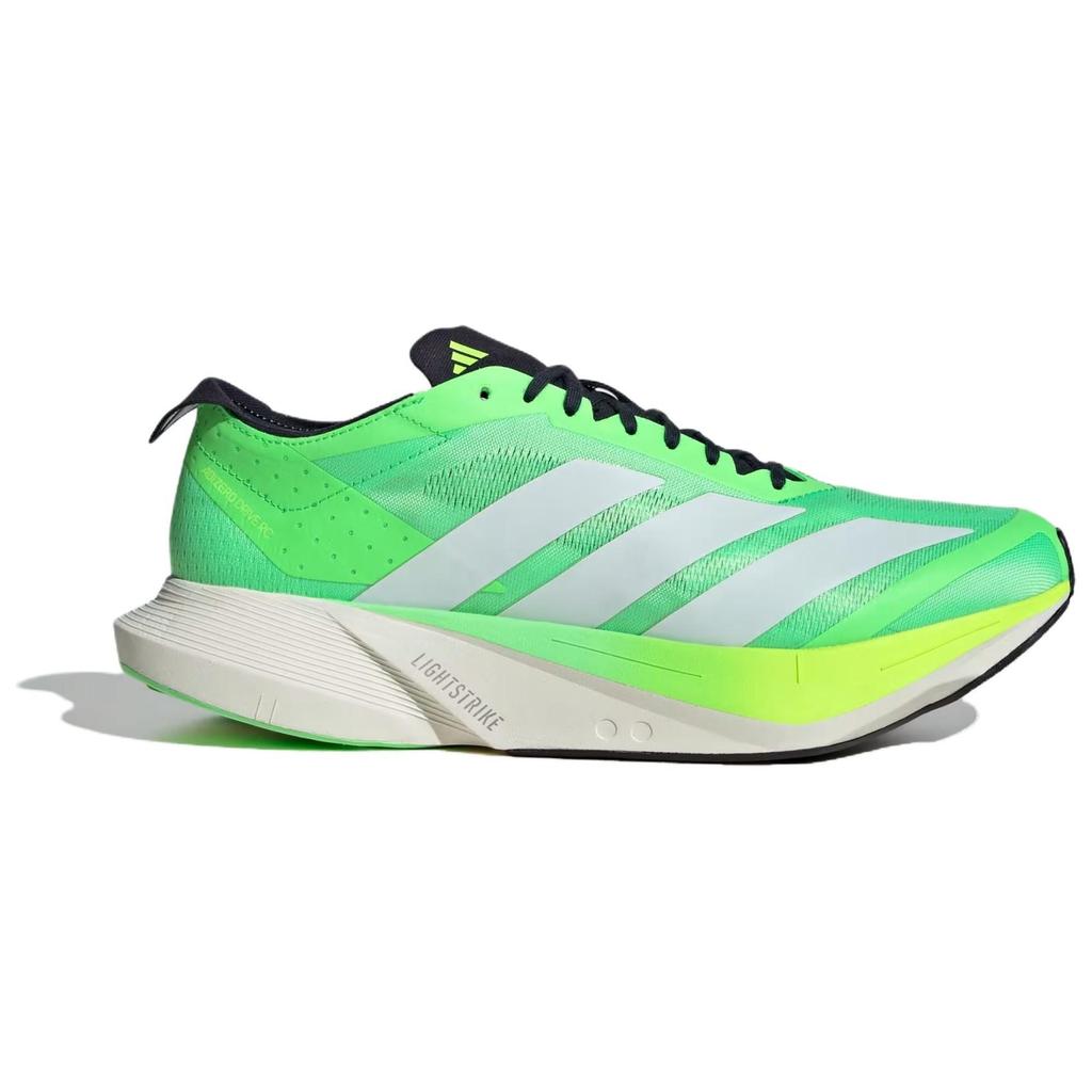 Adidas ADIZERO DRIVE RC Low top Long Distance Running Sprint Running Shoes Men's Neon Green JR9378