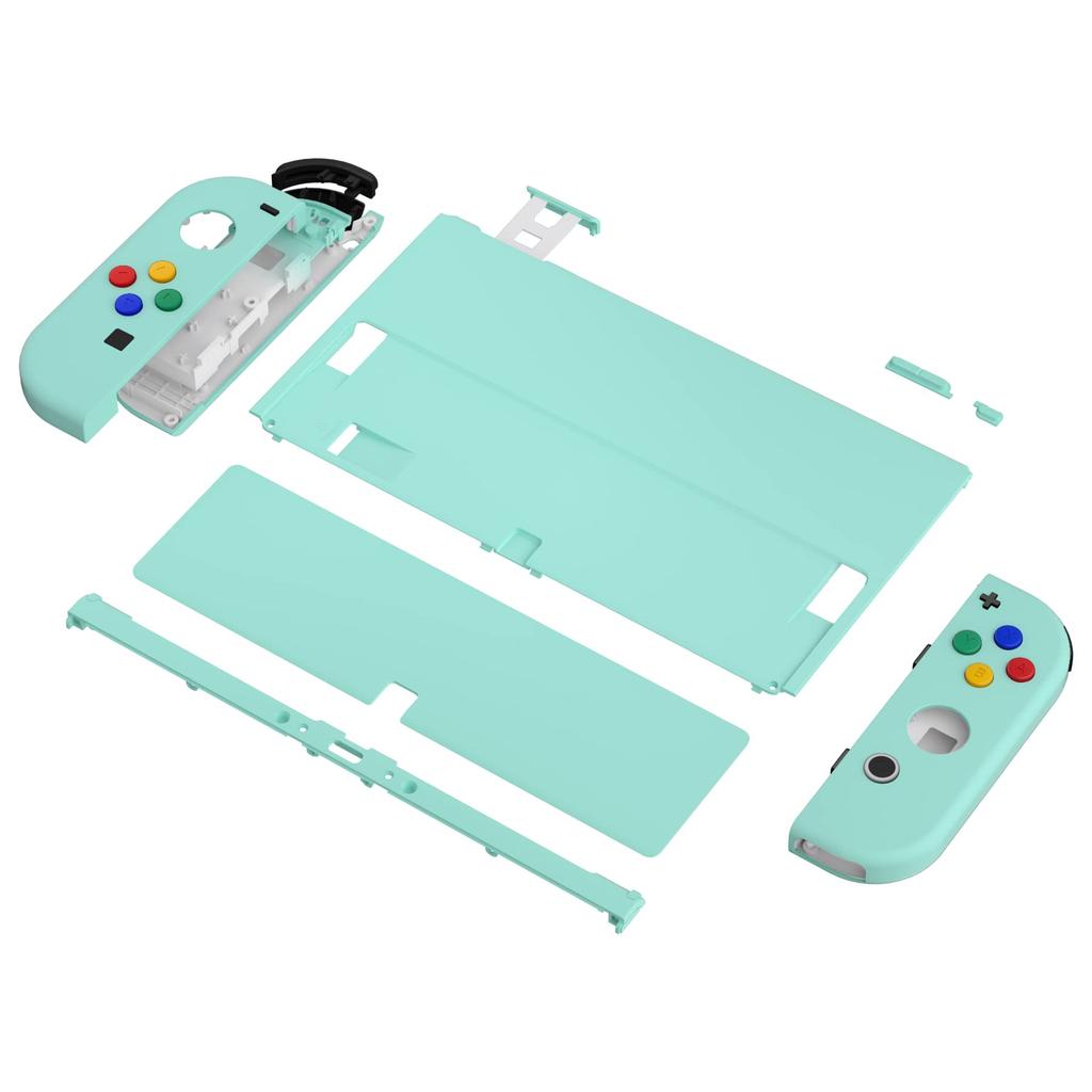 Not the Main Unit Back Plate Metal Switch for eXtremeRate Switch Compatible with Back Switch Compatible with Switch Handheld Controller Kick Stand and