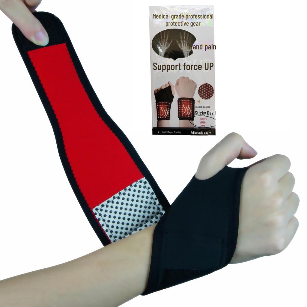 Hřejivá bandáž na zápěstí s otvorem pro sport - Basketbal, Badminton, Stolní tenis, Podpora pro cyklistiku