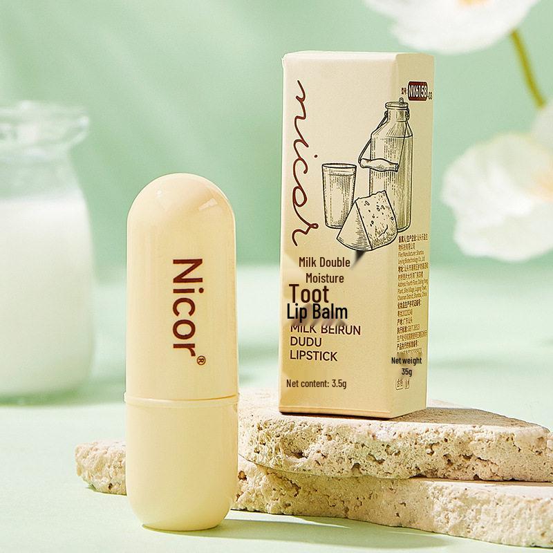 Nicor Hydrating Fruit Lip Balm: Moisturizes, Reduces Lip Lines, and Prevents Cracking.