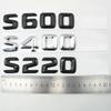 Rear Trunk Logo Emblem For Mercedes-Benz S Class W220 W221 S55 S63 S65 S350 S600 S400 S220 S430 S500 S550 S320 S420 Accessories