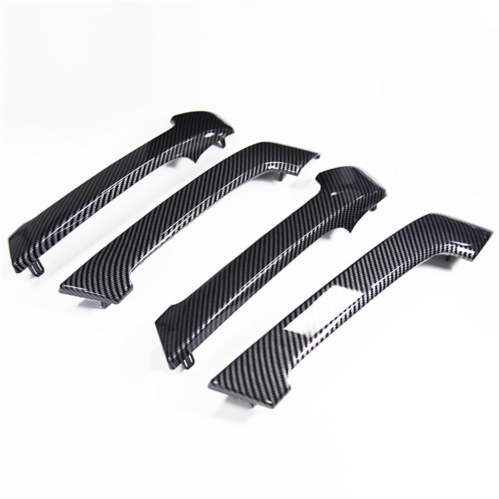 Carbon Fiber Style Door Handle Cover For Toyota Land Cruiser Prado 150 LC150 10-